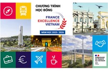 Học bổng Excellence của Đại sứ quán Pháp tại Việt nam.
